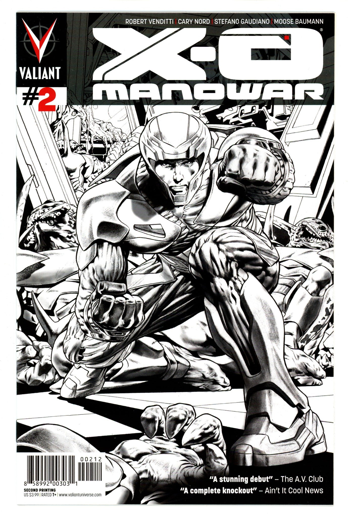 X-O Manowar Vol 3 2 High Grade (2012) 2nd Print 