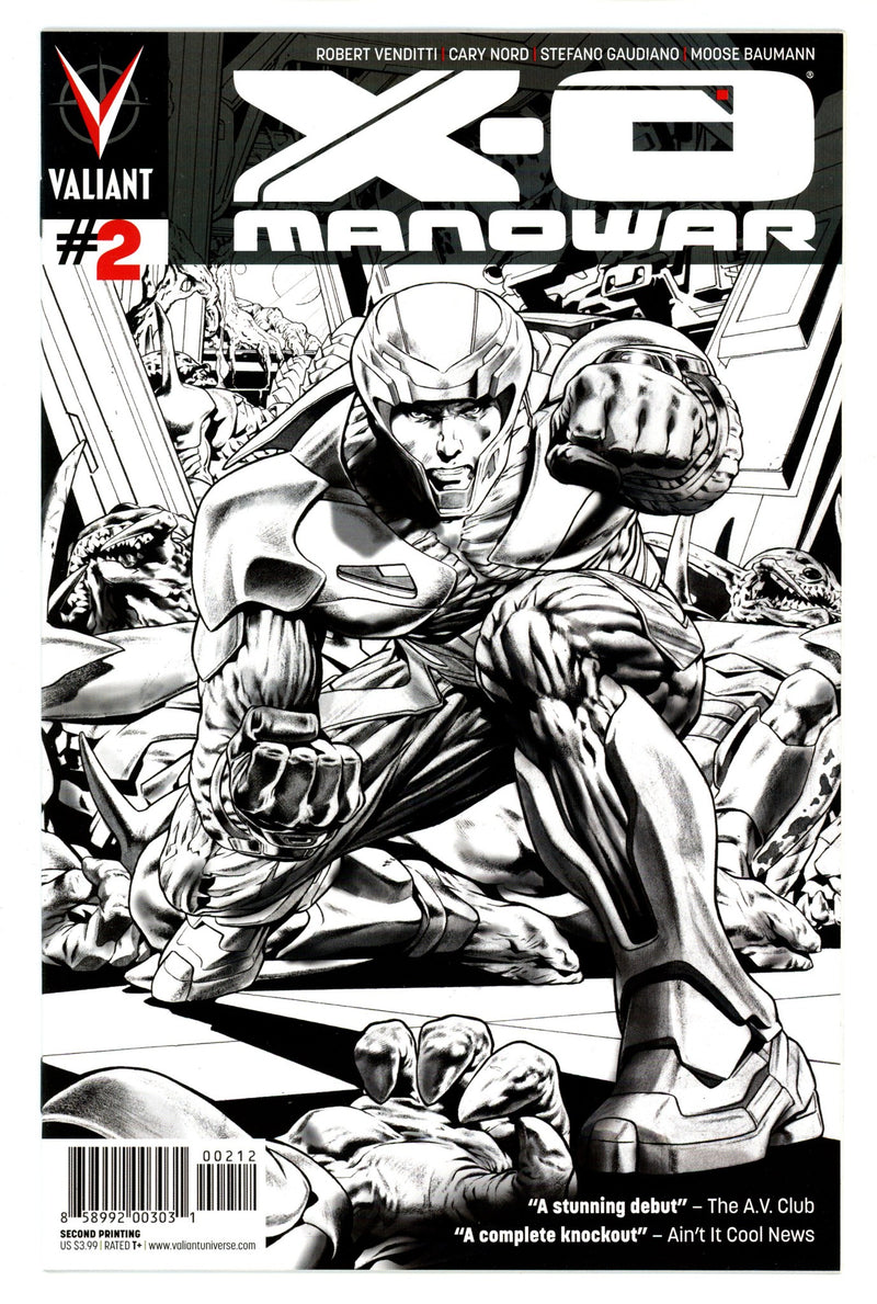 X-O Manowar Vol 3 2 High Grade (2012) 2nd Print 