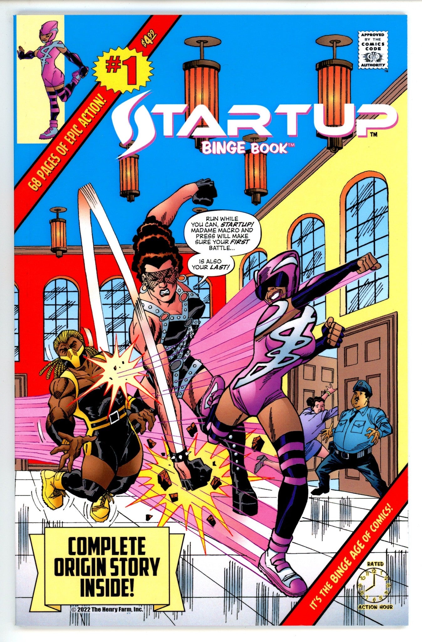 Sitcomics Presents Startup Binge Book 1 High Grade (2022) 