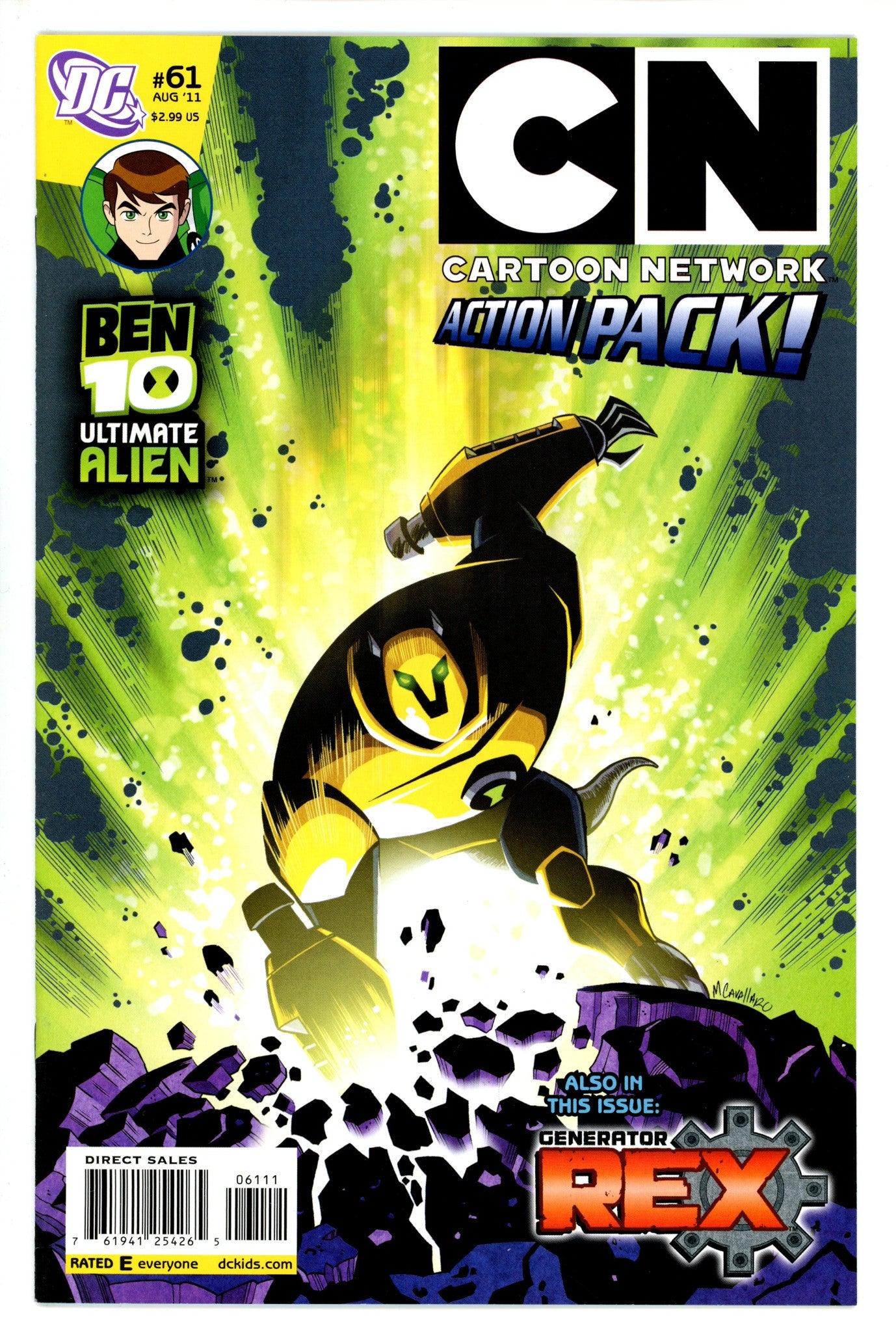 Cartoon Network Action Pack 61 NM- (2011)