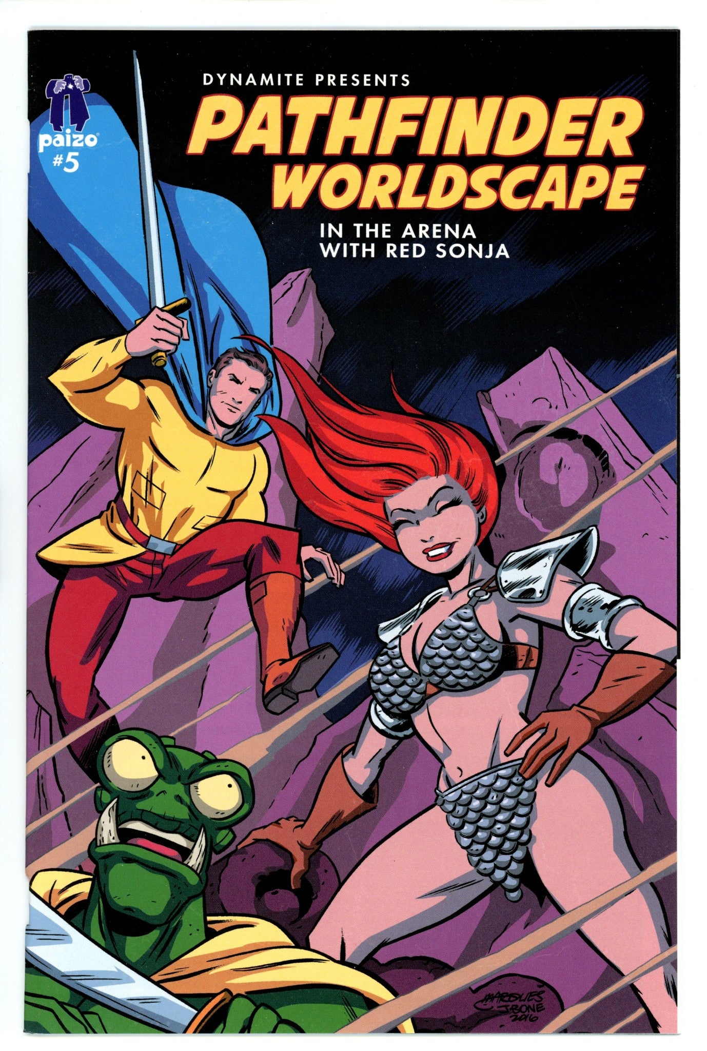 Pathfinder: Worldscape 5 VF+ (8.5) (2017) Marques Variant 