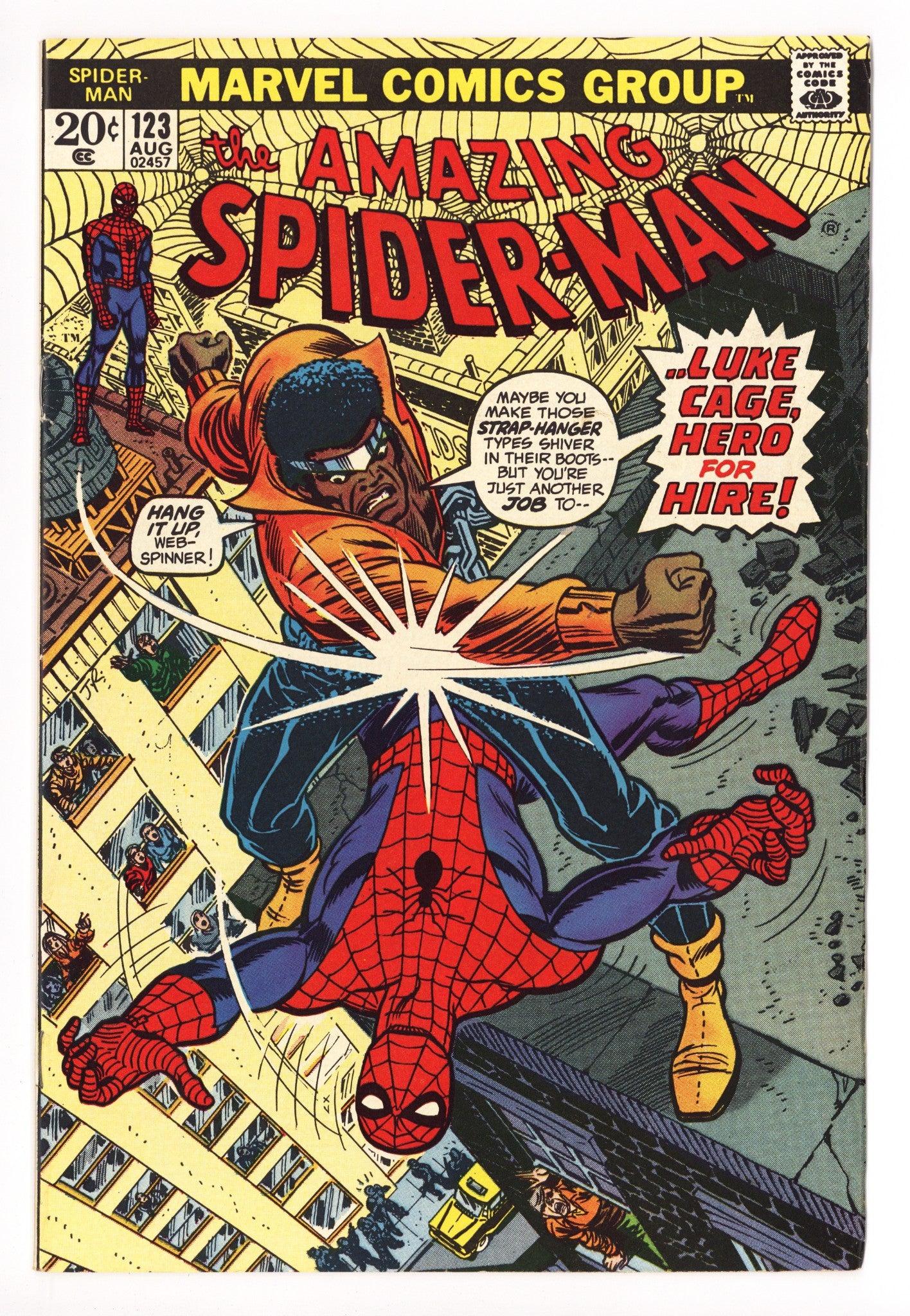 The Amazing Spider-Man Vol 1 123 FN+ (6.5) (1973) 