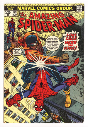 The Amazing Spider-Man Vol 1 123 FN+ (6.5) (1973)