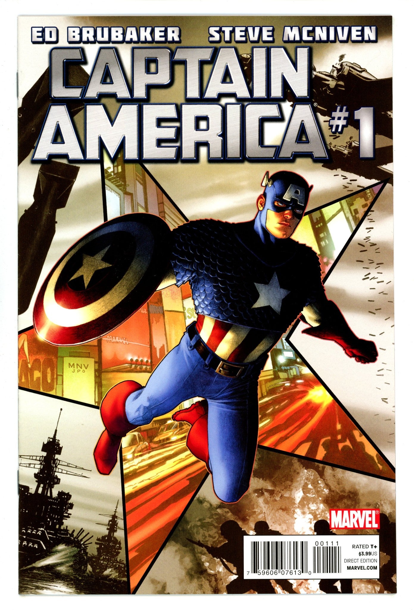 Captain America Vol 6 1  High Grade   (2011)        