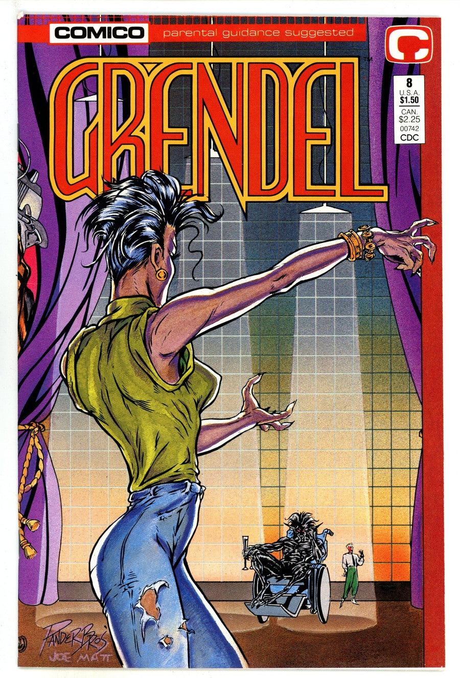 Grendel Vol 2 8  High Grade   (1987)