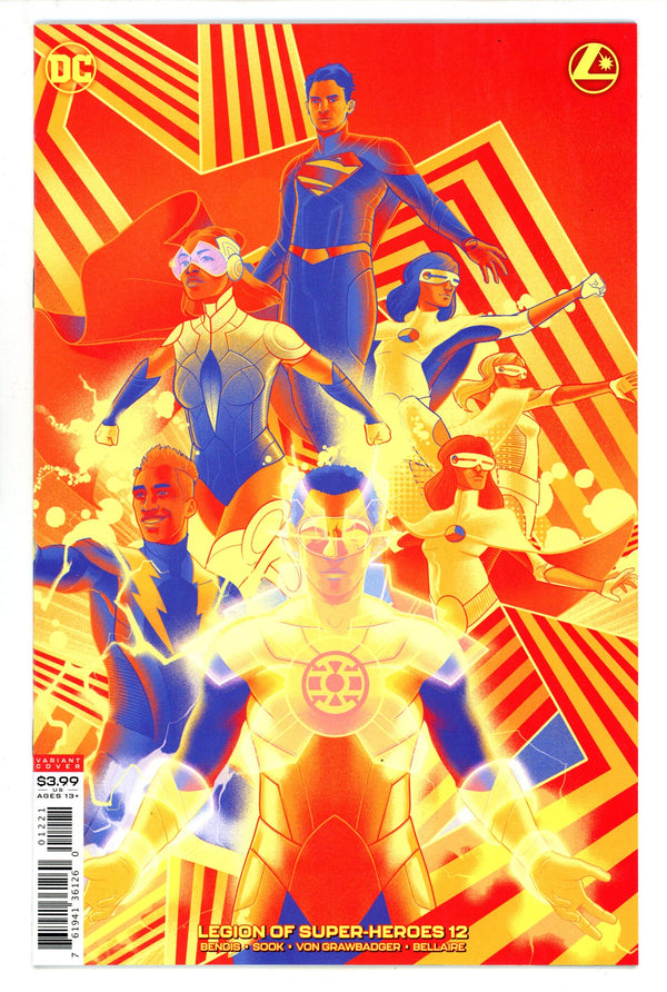 Legion of Super-Heroes Vol 8 12 High Grade (2021) Taylor Variant