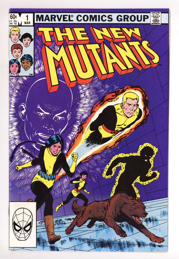 The New Mutants Vol 1 1 VF/NM (9.0) (1983)