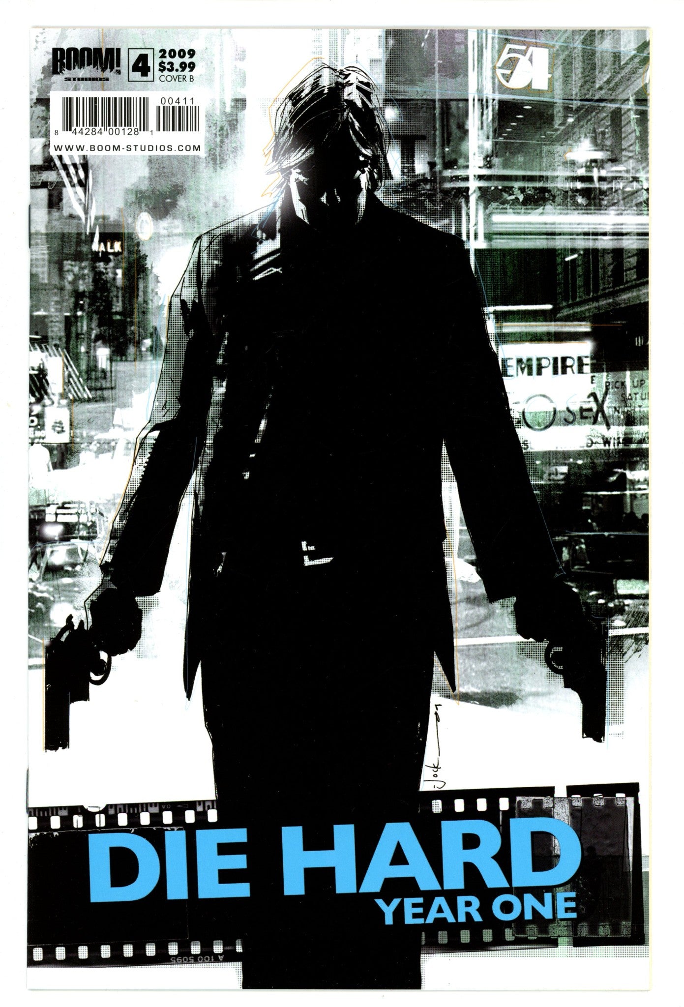 Die Hard: Year One 4 High Grade (2009) Jock Variant 
