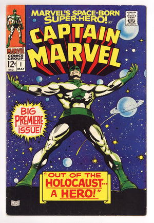 Captain Marvel Vol 1 1 FN+ (6.5) (1968)