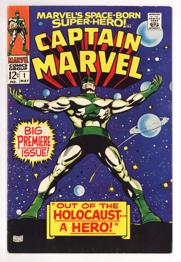 Captain Marvel Vol 1 1 FN+ (6.5) (1968)