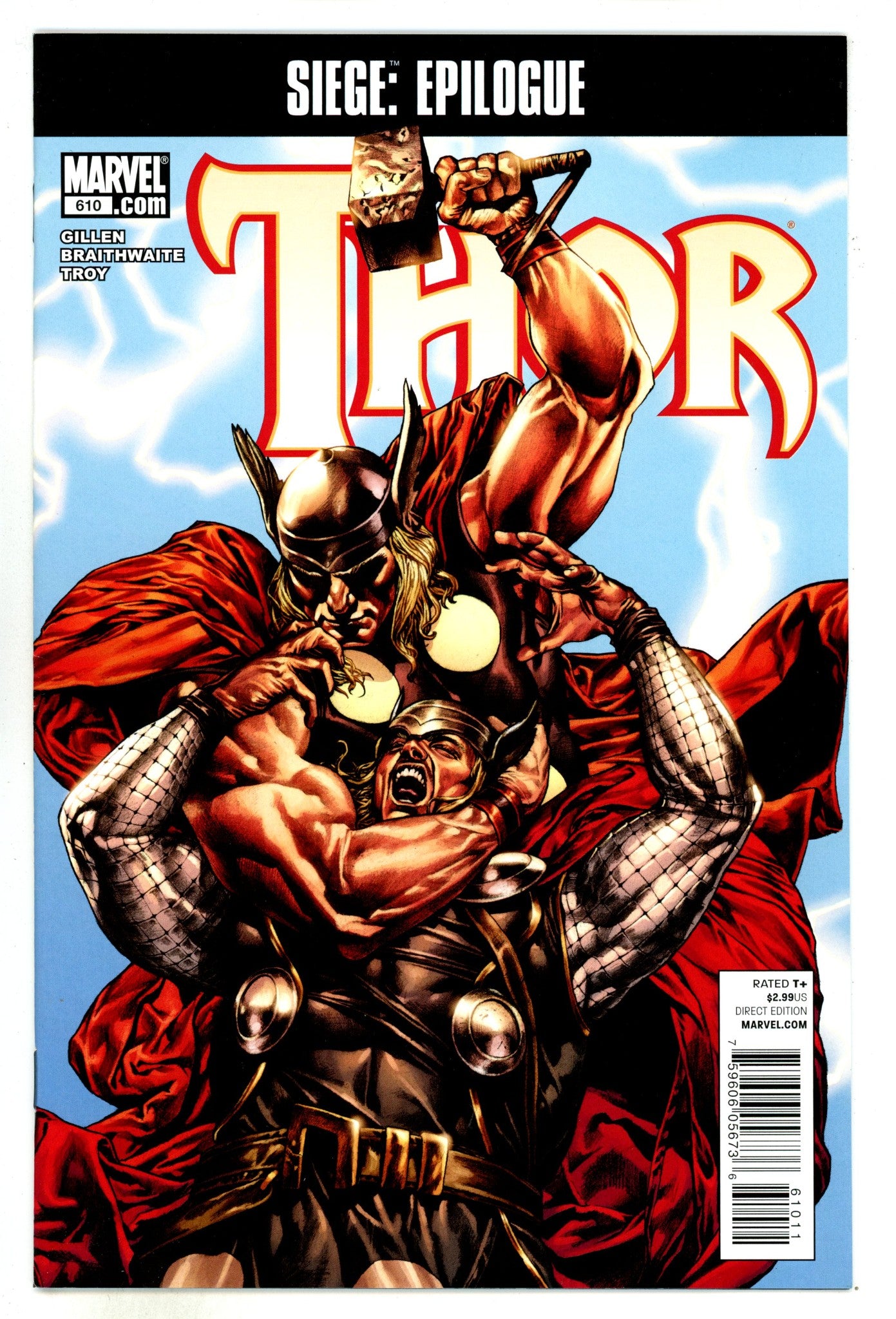 Thor Vol 3 610 High Grade (2010) 