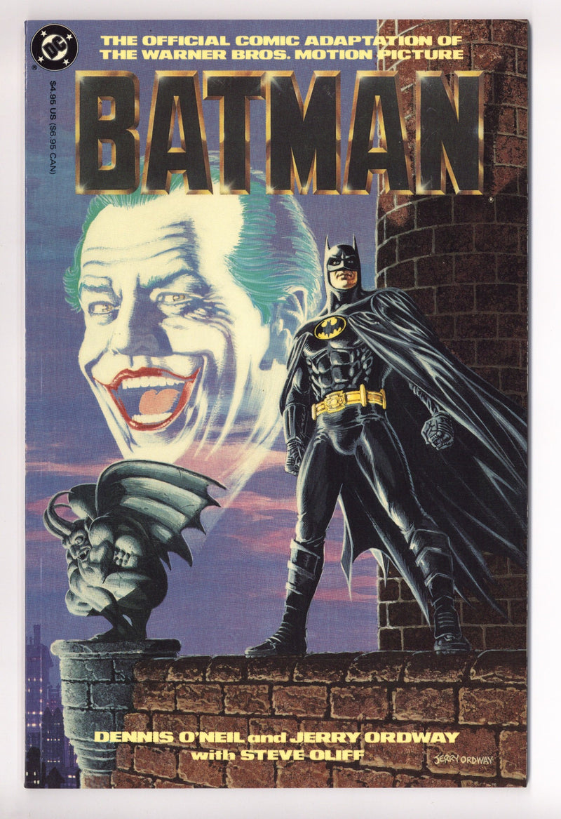 Batman: The Official Comic Adaptation of the Warner Bros. Motion Picture [nn] VF/NM (9.0) (1989) 