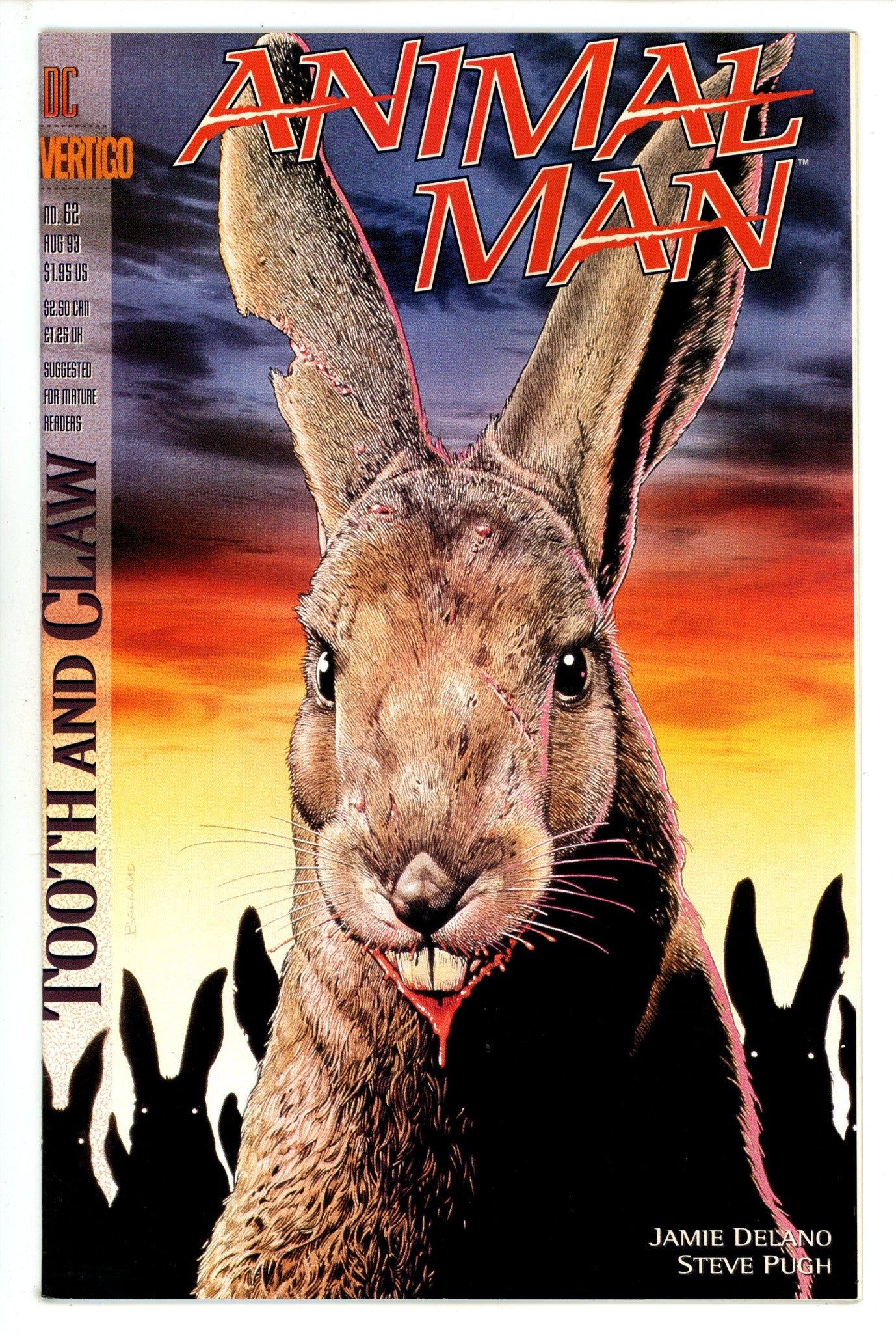 Animal Man Vol 1 62 High Grade (1993) 