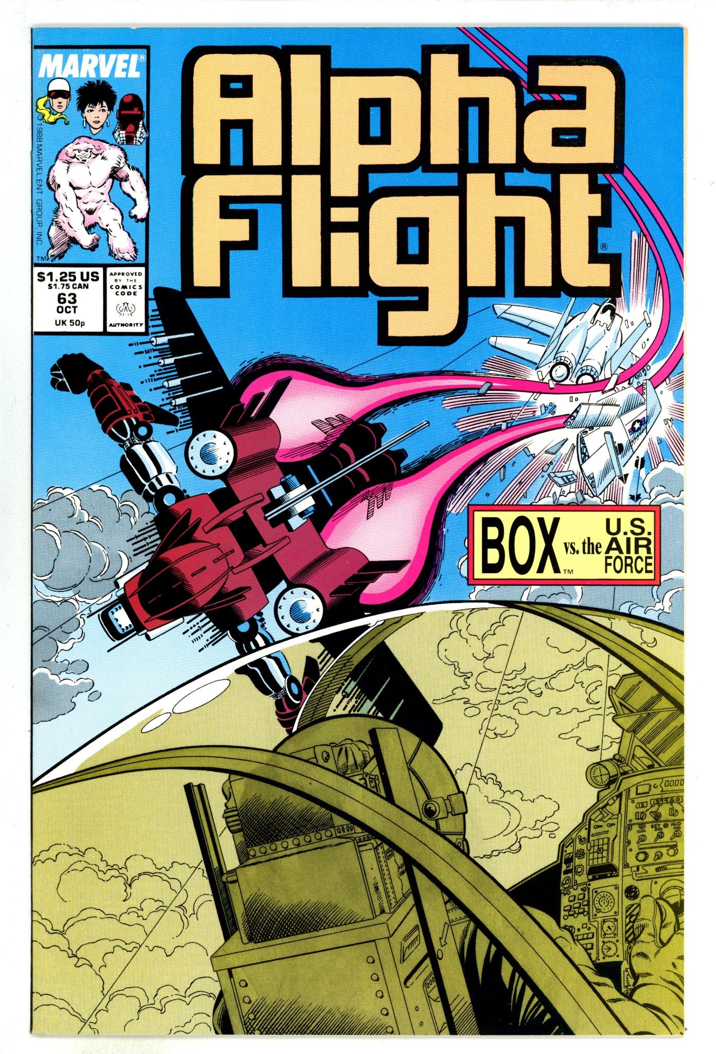 Alpha Flight Vol 1 63 High Grade (1988) 