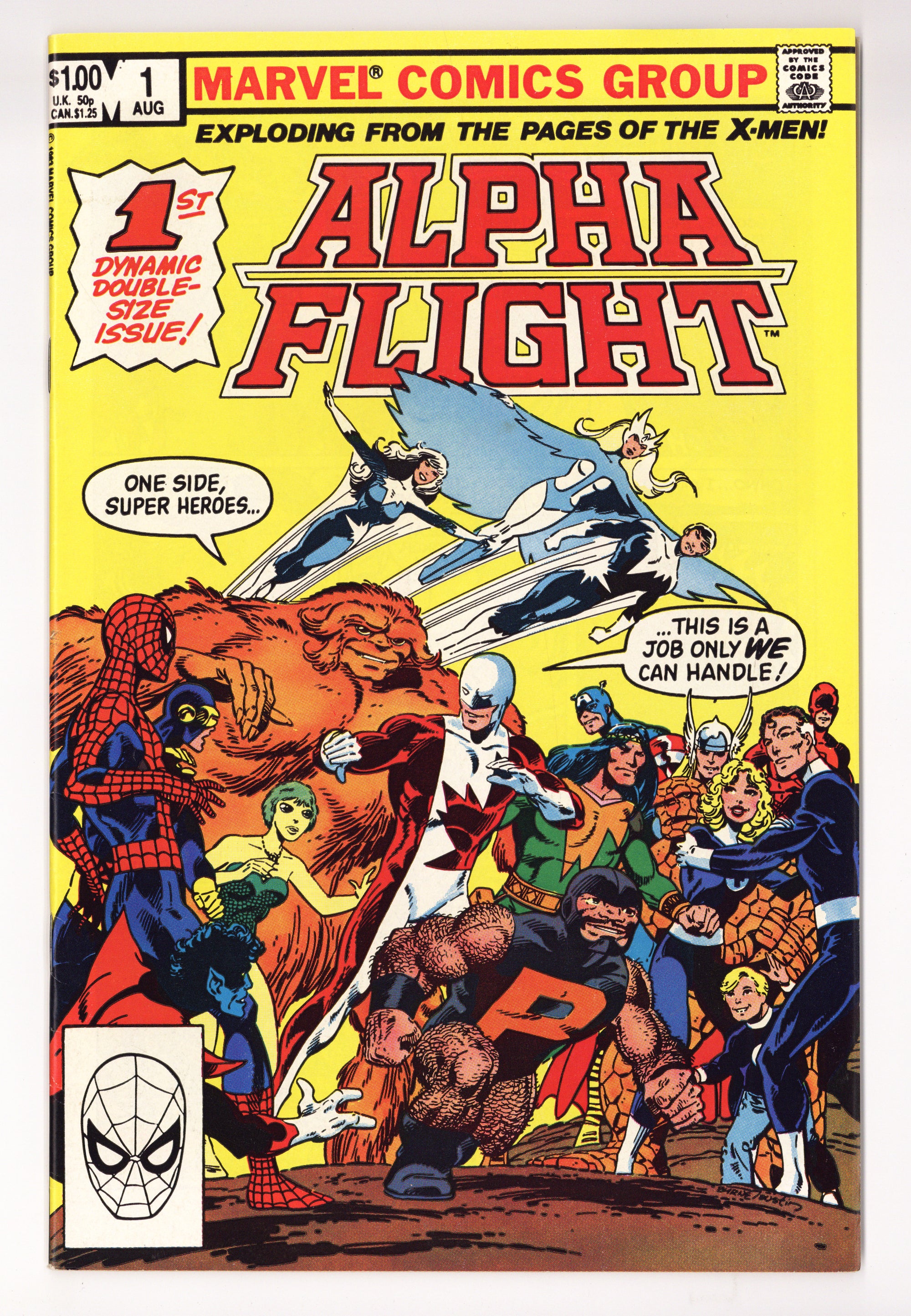 Alpha Flight Vol 1 1  VF+ (8.5)   (1983)        