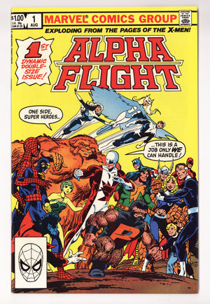 Alpha Flight Vol 1 1  VF+ (8.5)   (1983)
