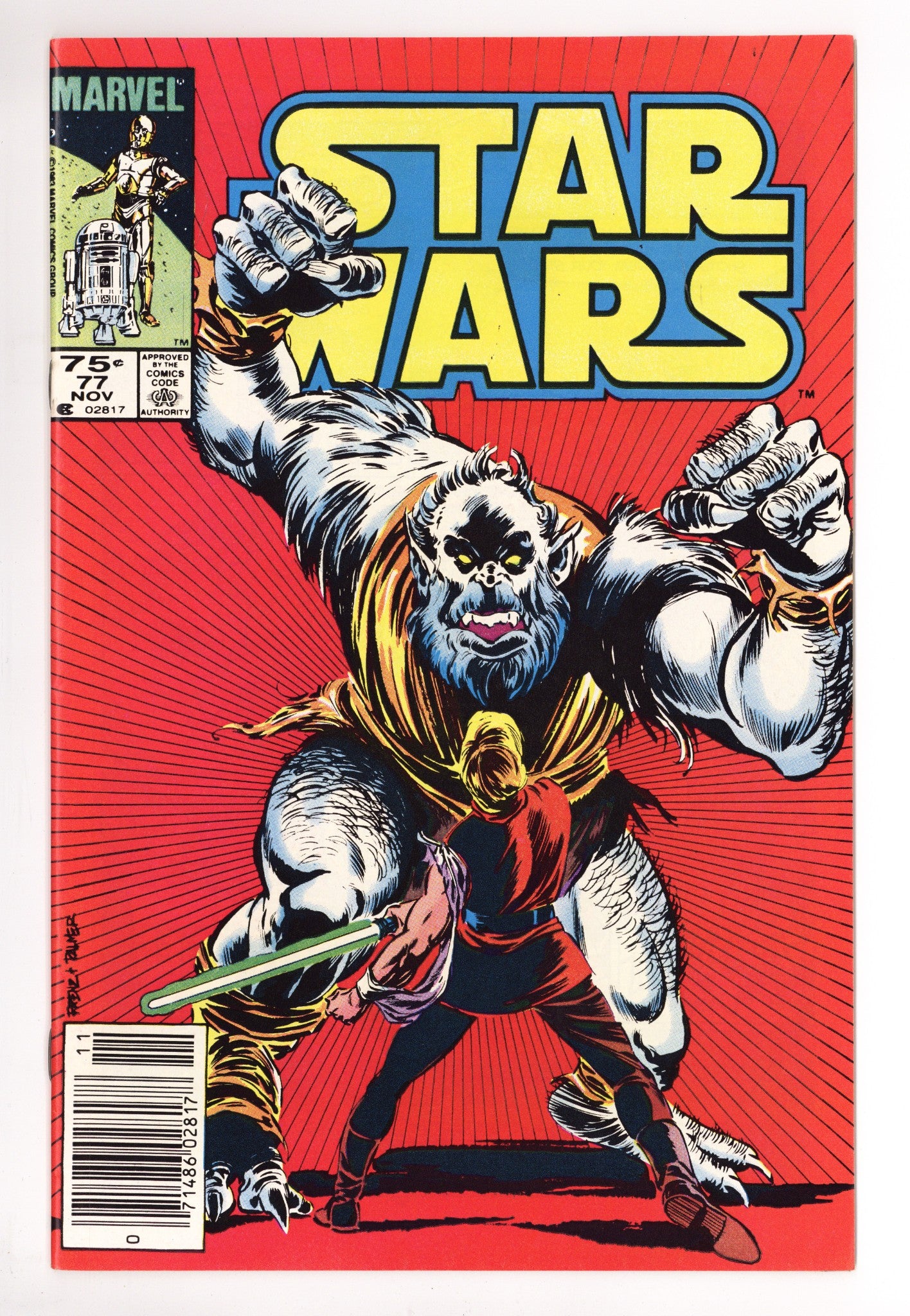 Star Wars Vol 1 77 VF/NM (9.0) (1983) Canadian Price Variant 