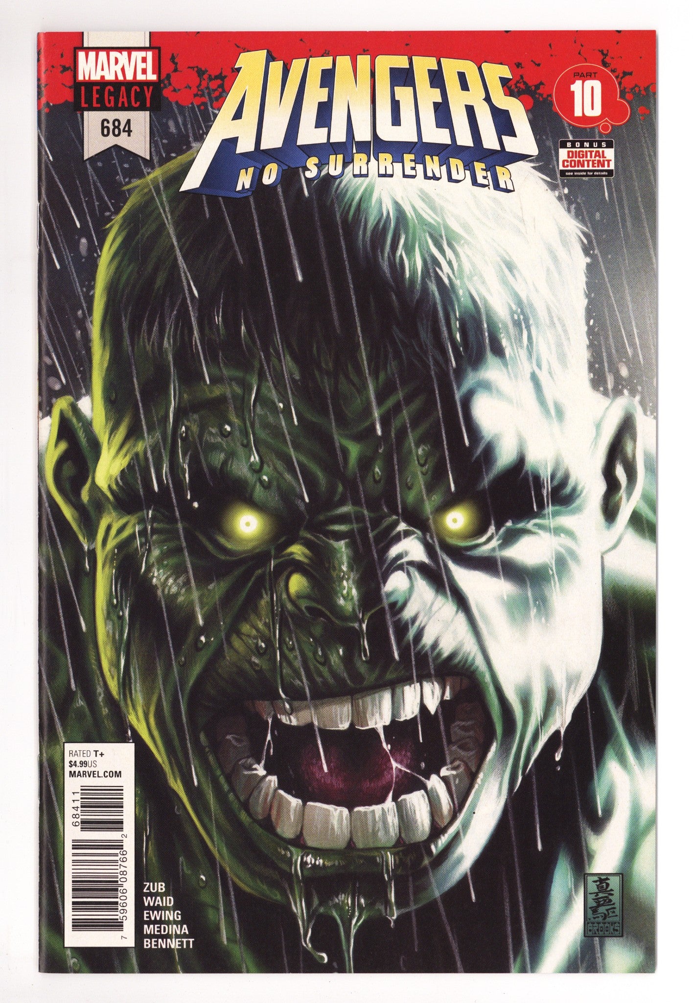 Avengers Vol 7 684 NM (9.4) (2018) 
