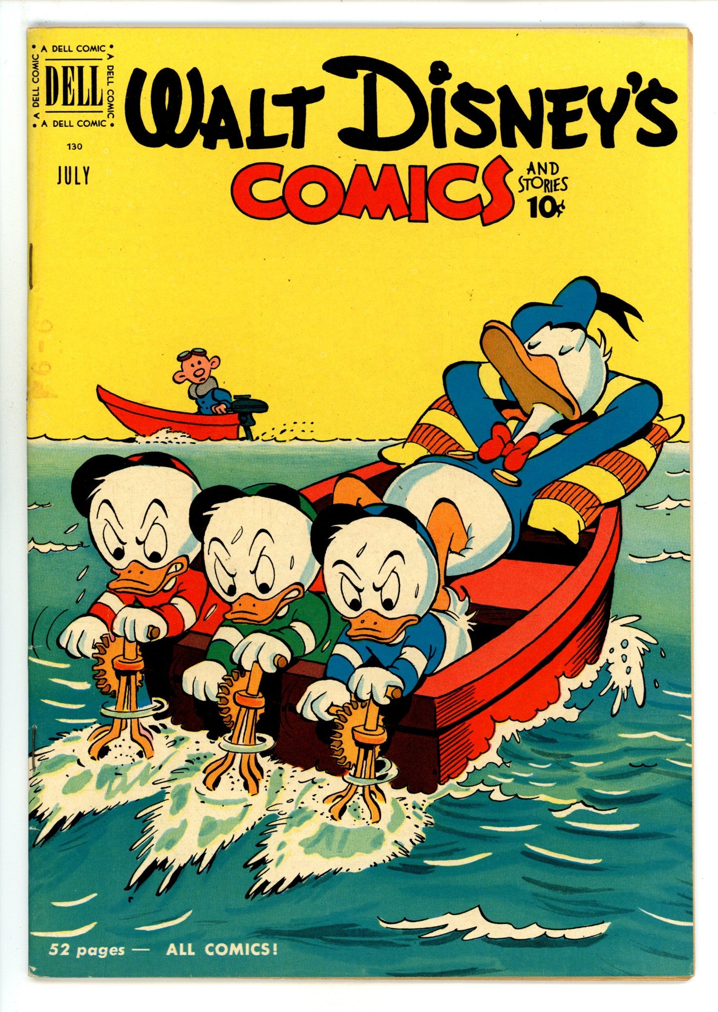 Walt Disney's Comics and Stories Vol 11 10 (130) VF- (7.5) (1951) 