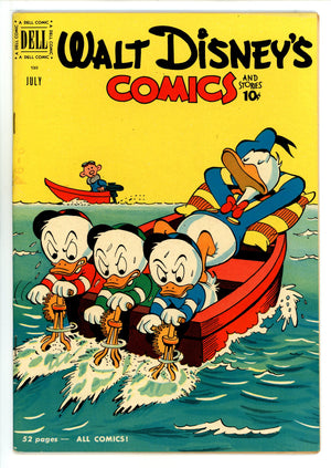 Walt Disney's Comics and Stories Vol 11 10 (130) VF- (7.5) (1951) 