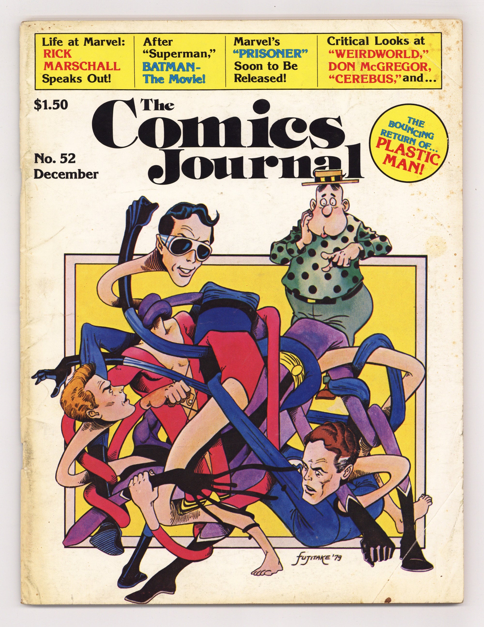 The Comics Journal 52 Very Low Grade (1979) 