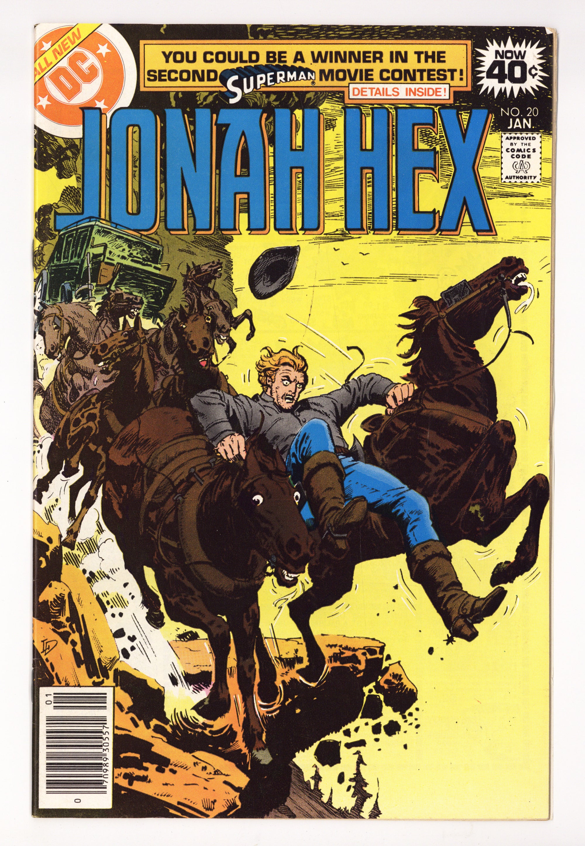 Jonah Hex Vol 1 20 Low Grade (1978) 