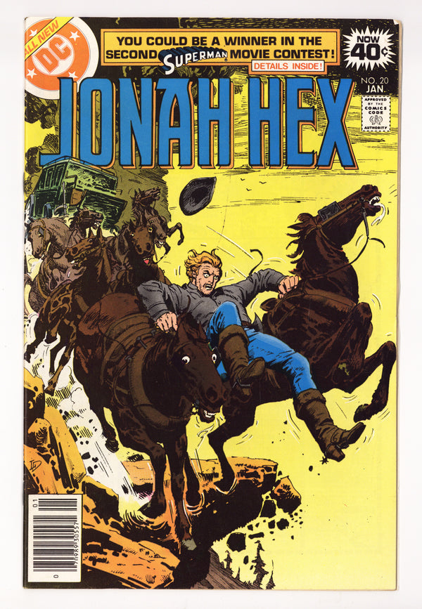 Jonah Hex Vol 1 20 Low Grade (1978)