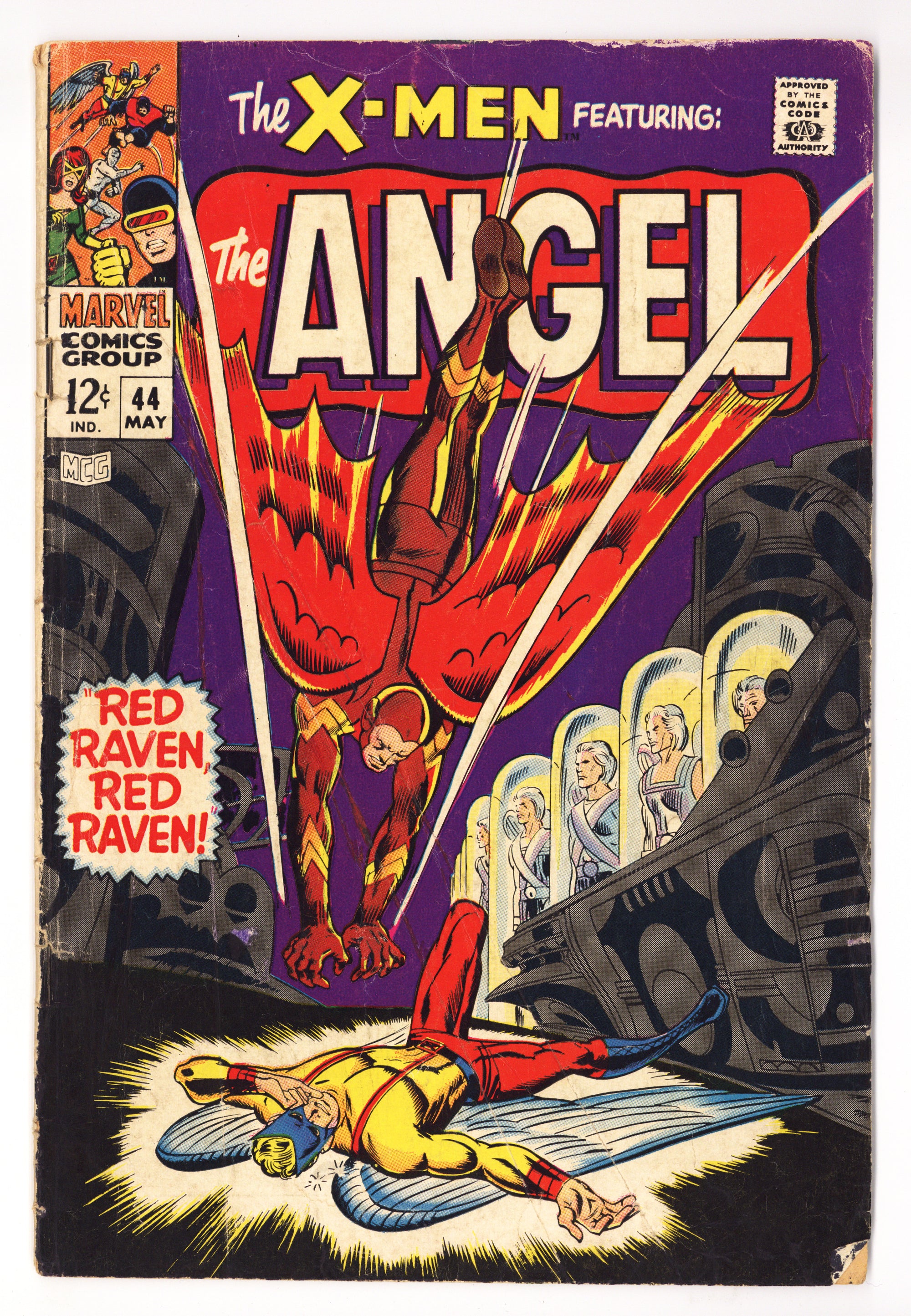The X-Men Vol 1 44  GD/VG (3.0) Heavy Colour Touch  (1968)        