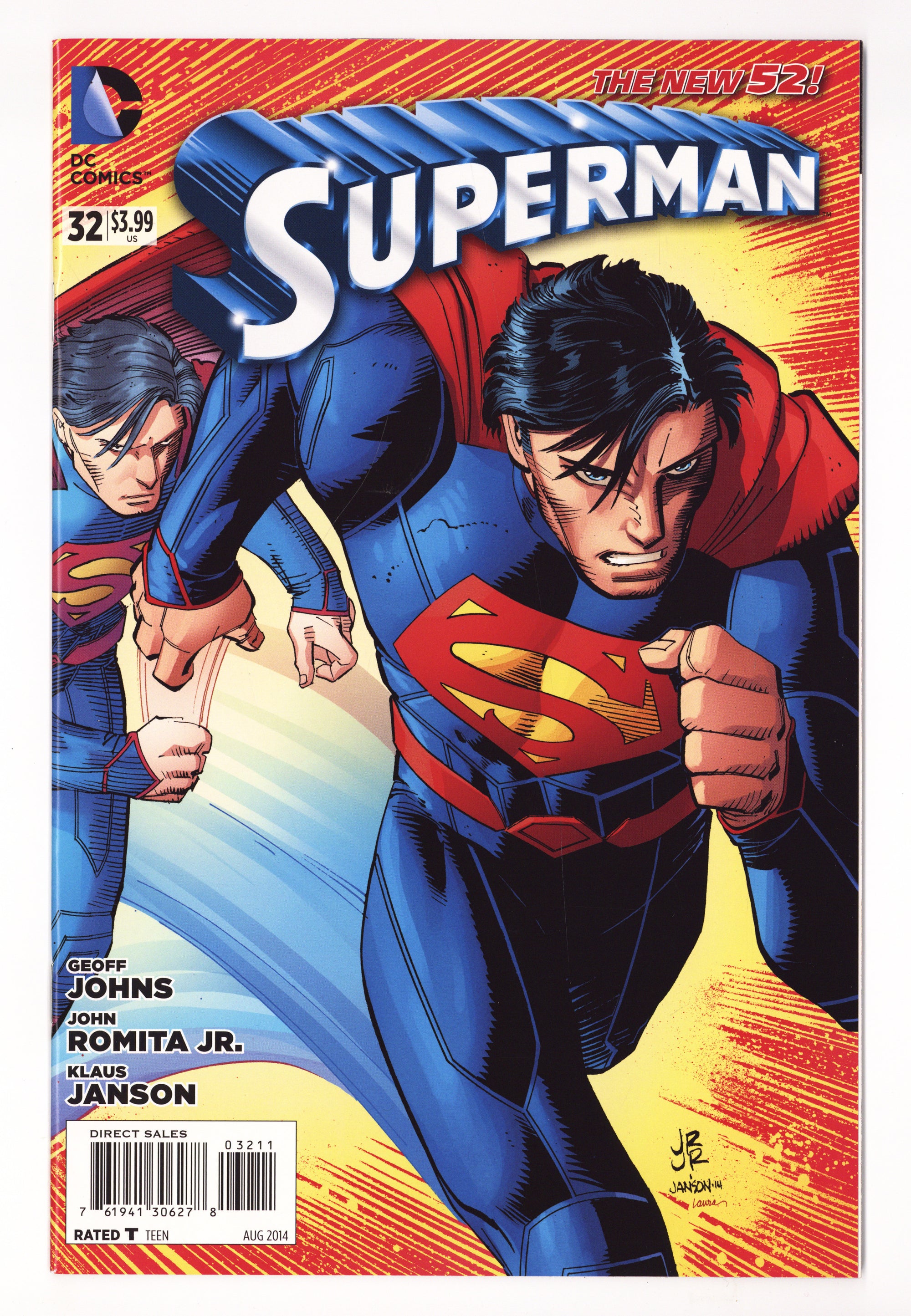 Superman Vol 3 32 High Grade (2014) 