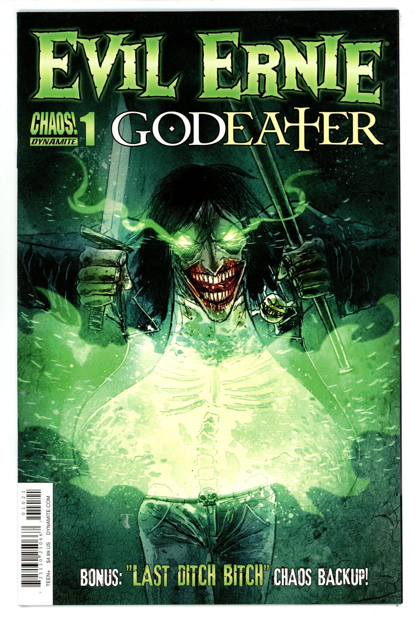 Evil Ernie: Godeater 1 High Grade (2016) Templesmith Variant 