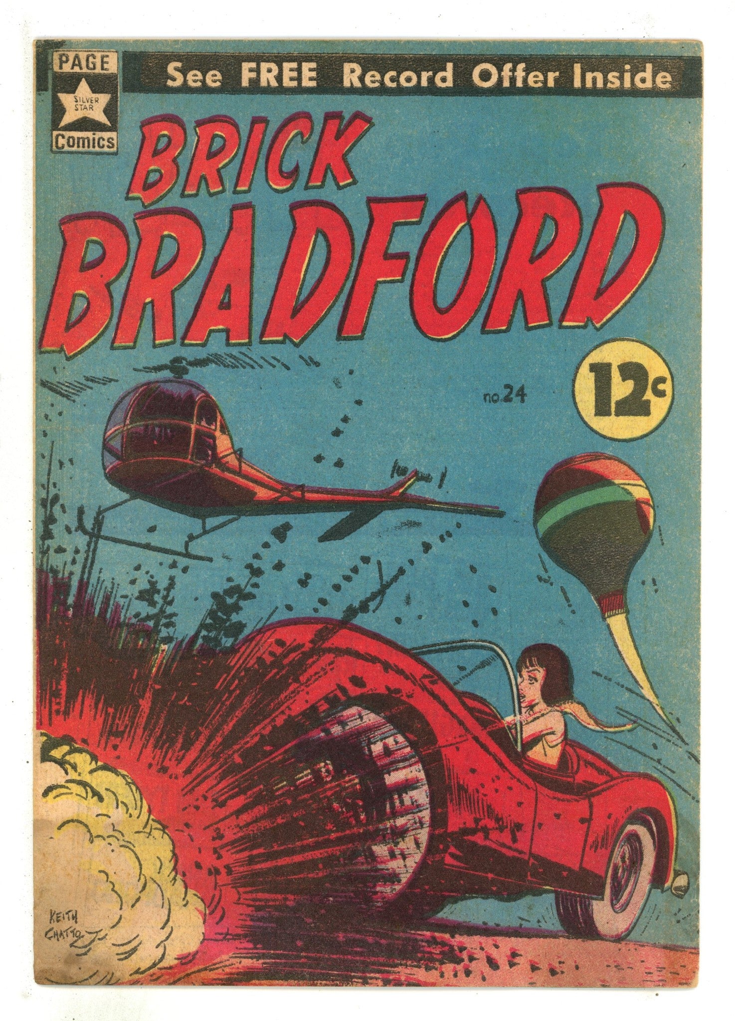 Brick Bradford 24 GD/VG (3.0) (1966) 