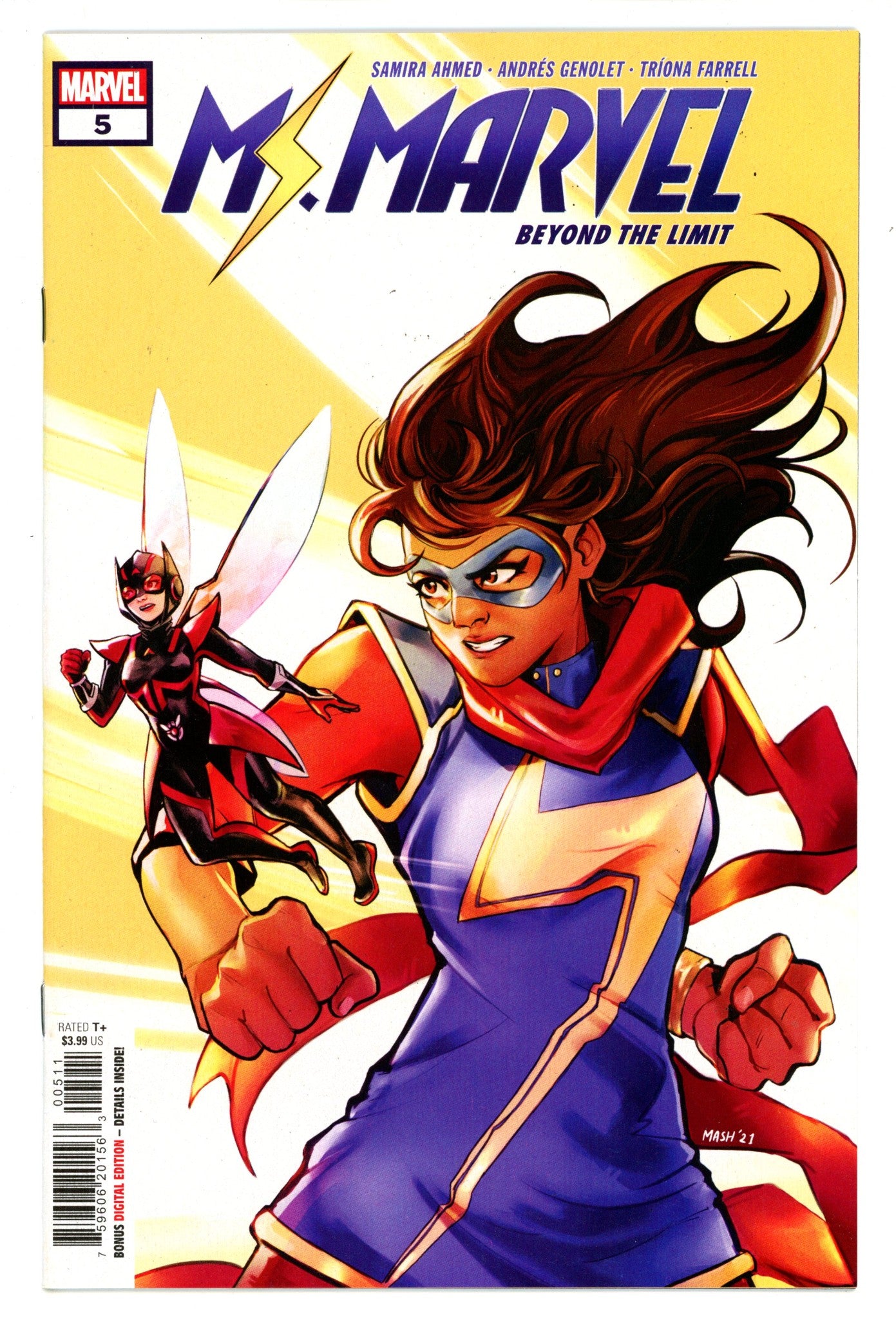 Ms. Marvel: Beyond the Limit 5 High Grade (2022) 