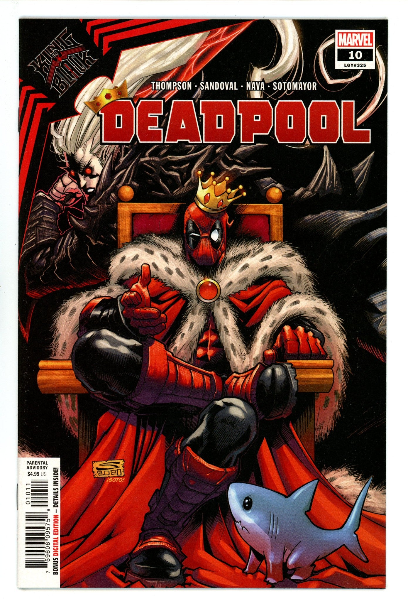 Deadpool Vol 7 10 (325) NM- (9.2) (2021) 