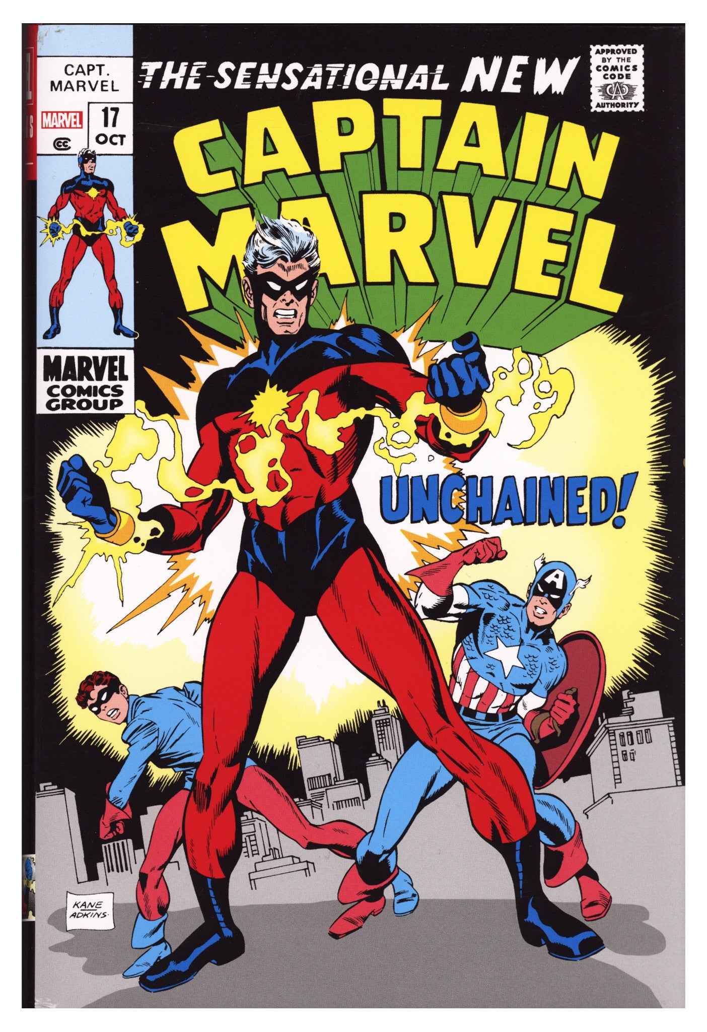 Captain Mar-Vell Omnibus HC Vol 1   High Grade   (2022)        