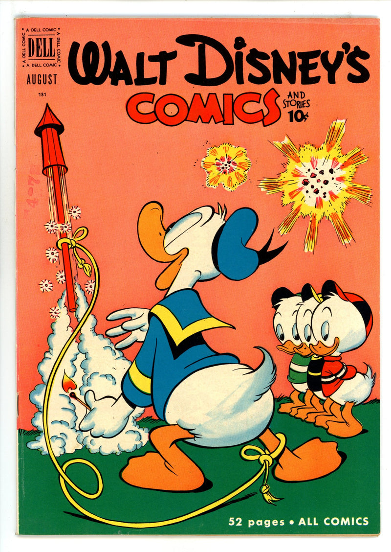 Walt Disney's Comics and Stories Vol 11 11 (131) VF- (7.5) (1951) 