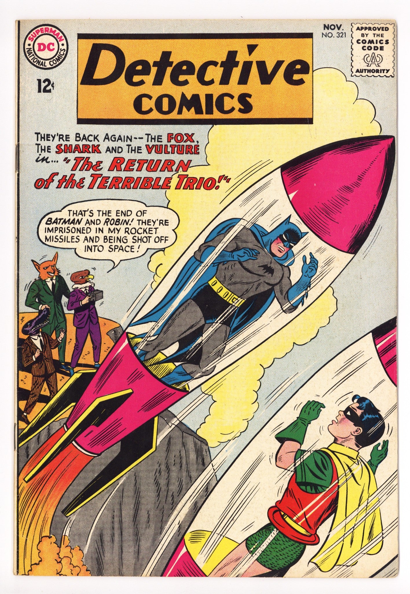 Detective Comics Vol 1 321 FN (6.0) (1963) 