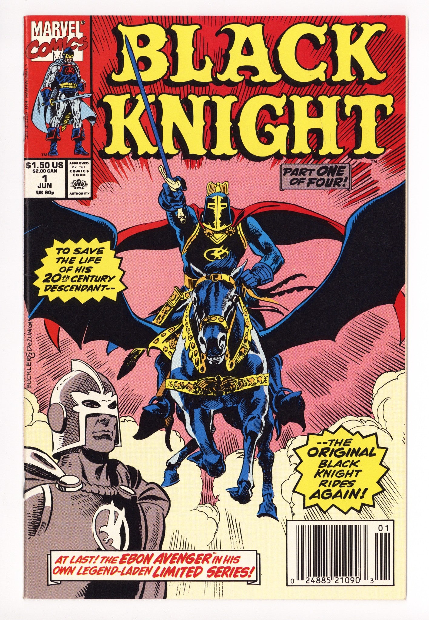 Black Knight Vol 2 1 High Grade (1990) 