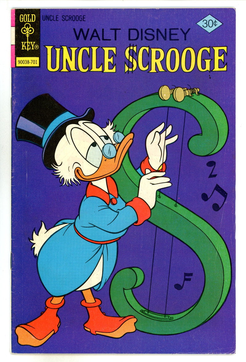 Walt Disney Uncle Scrooge 136 Low Grade (1977) 