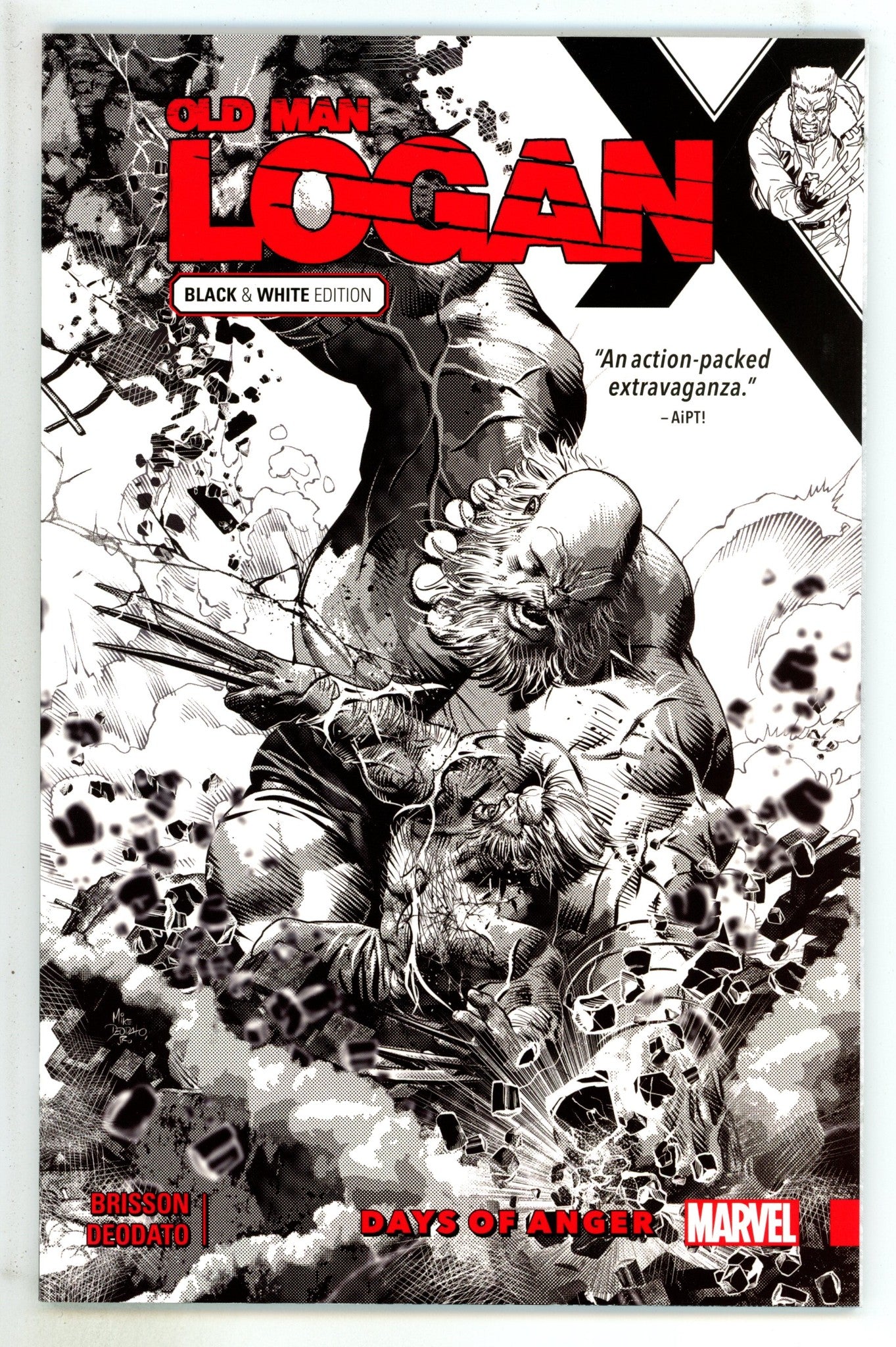 Wolverine: Old Man Logan TPB Vol 6   High Grade  Black & White Edition  (2018)       