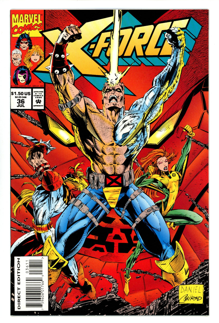 X-Force Vol 1 35 High Grade (1994) 