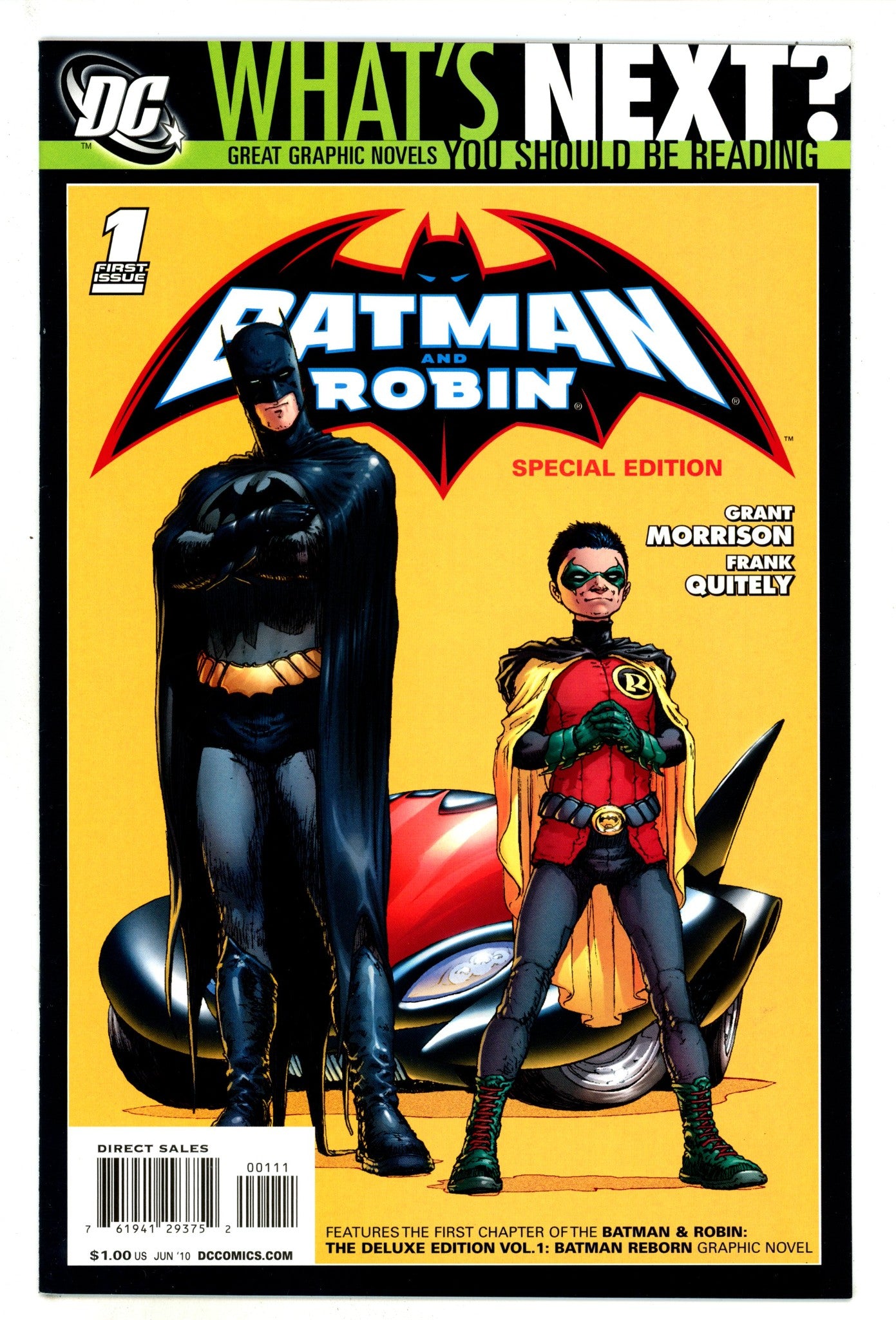 Batman and Robin #1 Special Edition [nn] High Grade (2010) 