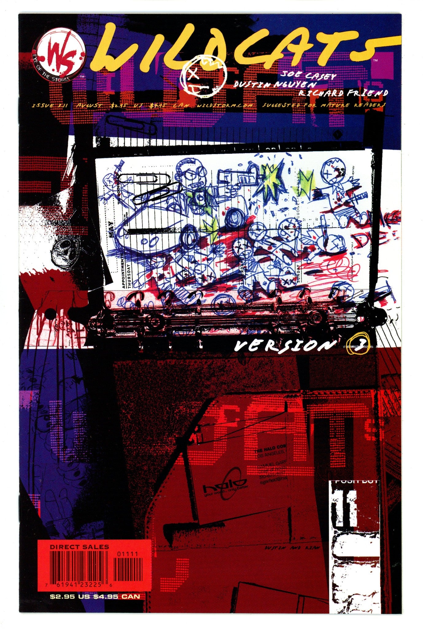 Wildcats Version 3.0 Vol 3 11 High Grade (2003) 