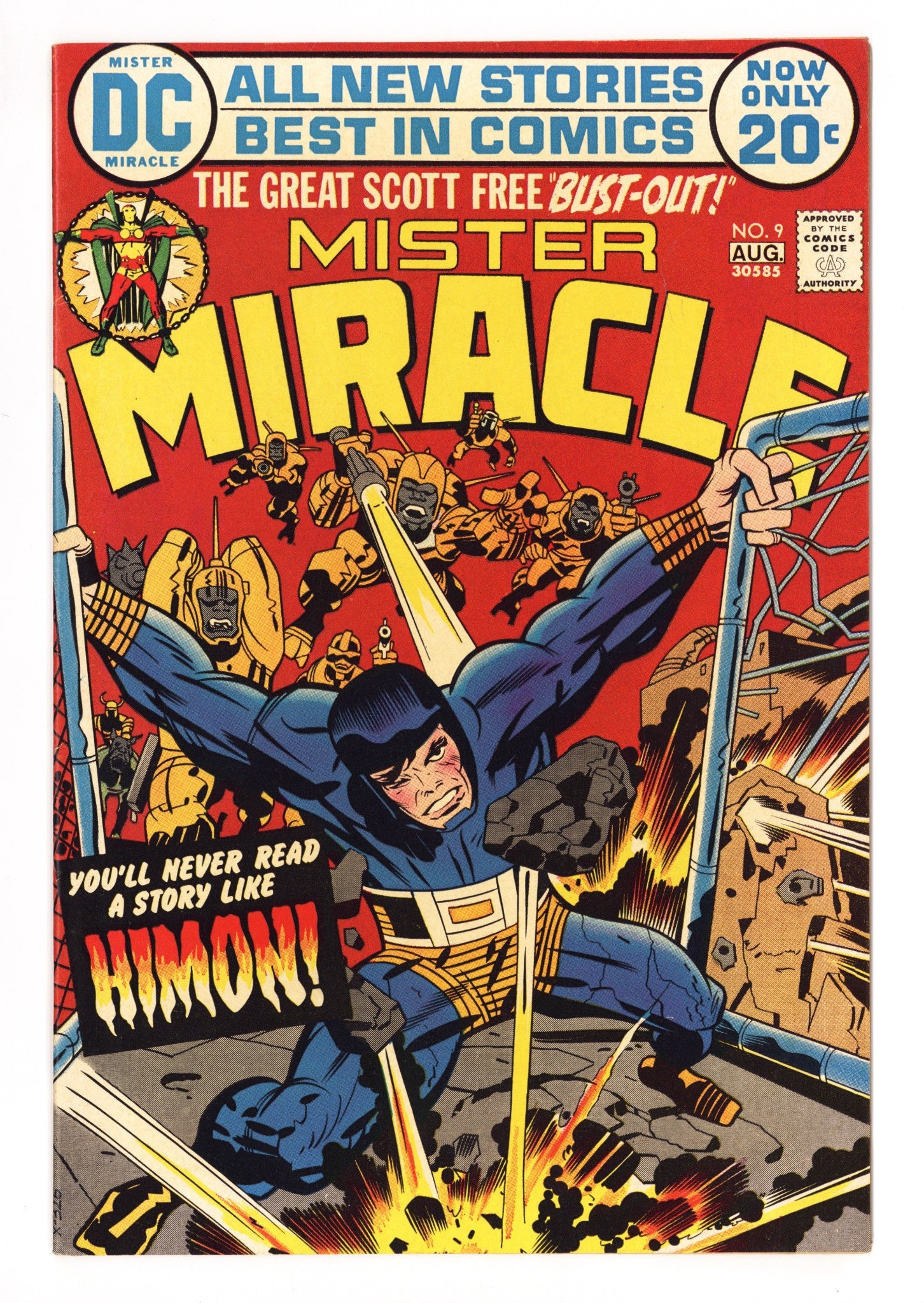 Mister Miracle Vol 1 9 VF+ (8.5) (1972) 