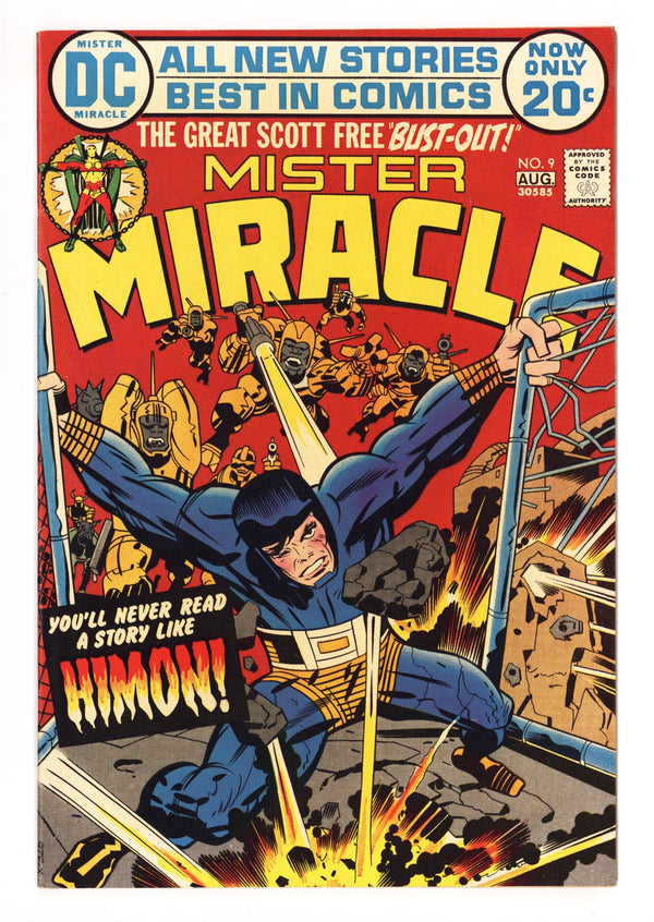 Mister Miracle Vol 1 9 VF+ (8.5) (1972)
