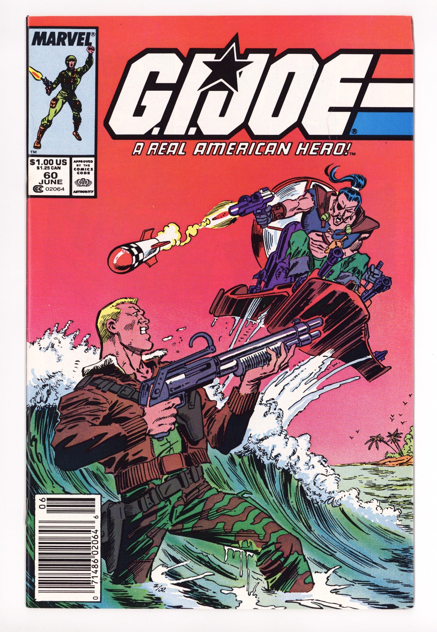 G.I. Joe, A Real American Hero 60 Mid Grade (1987) Newsstand 