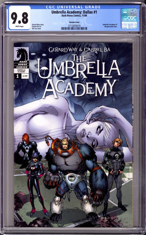 The Umbrella Academy: Dallas 1 CGC 9.8 (NM/M) (2008) Lee Variant