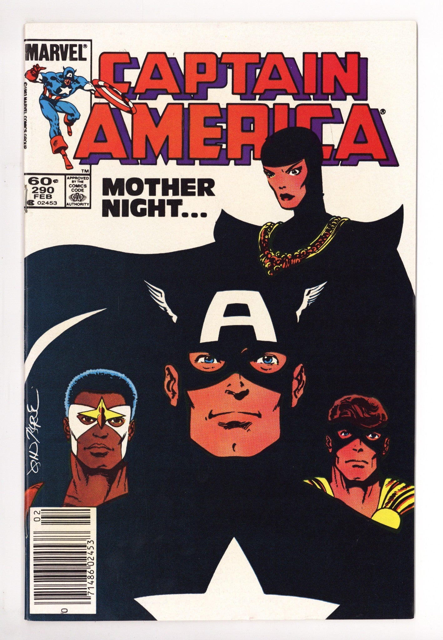 Captain America Vol 1 290 Mid Grade (1984) Newsstand 