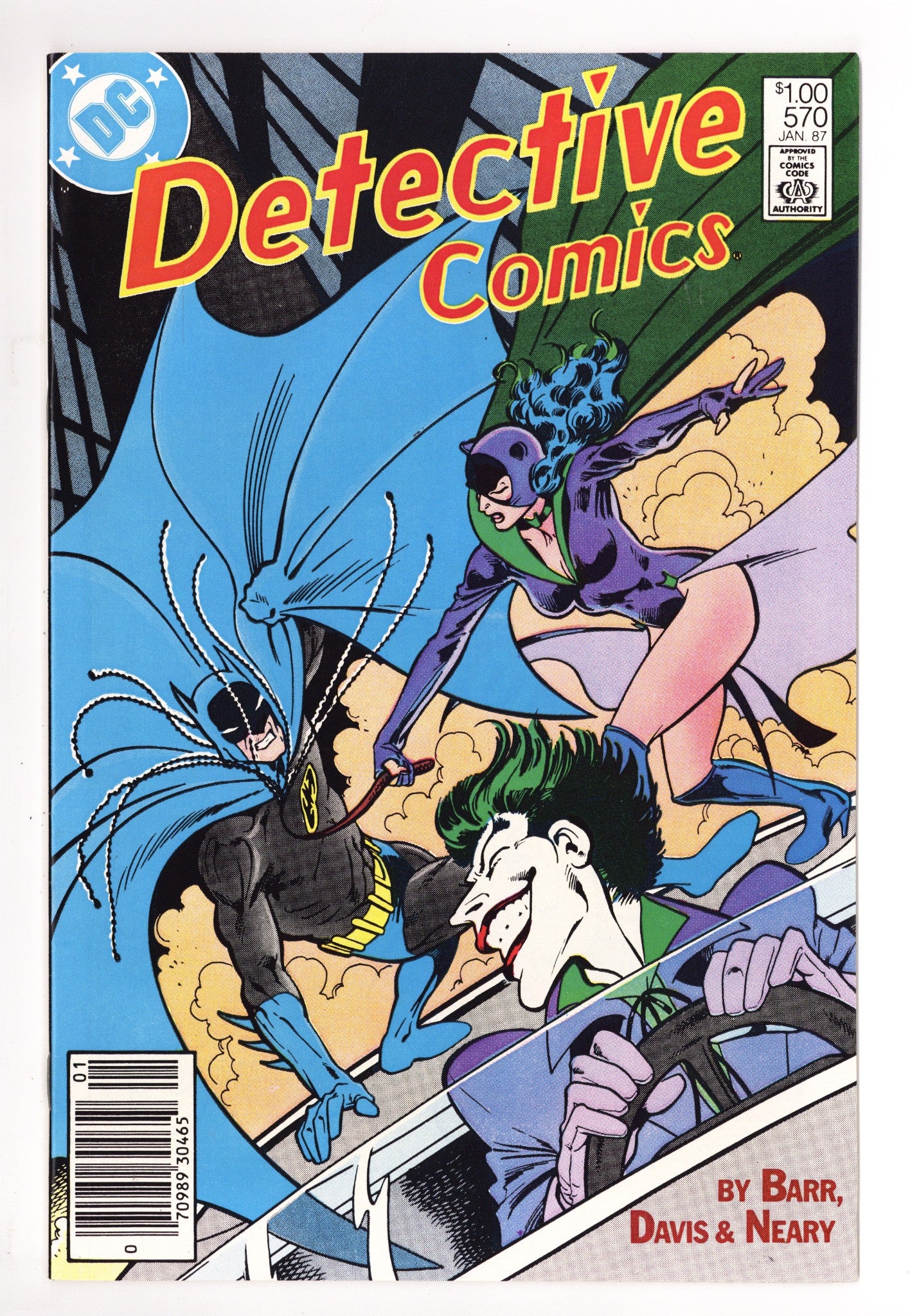 Detective Comics Vol 1 570 NM- (9.2) (1987) Canadian Price Variant 