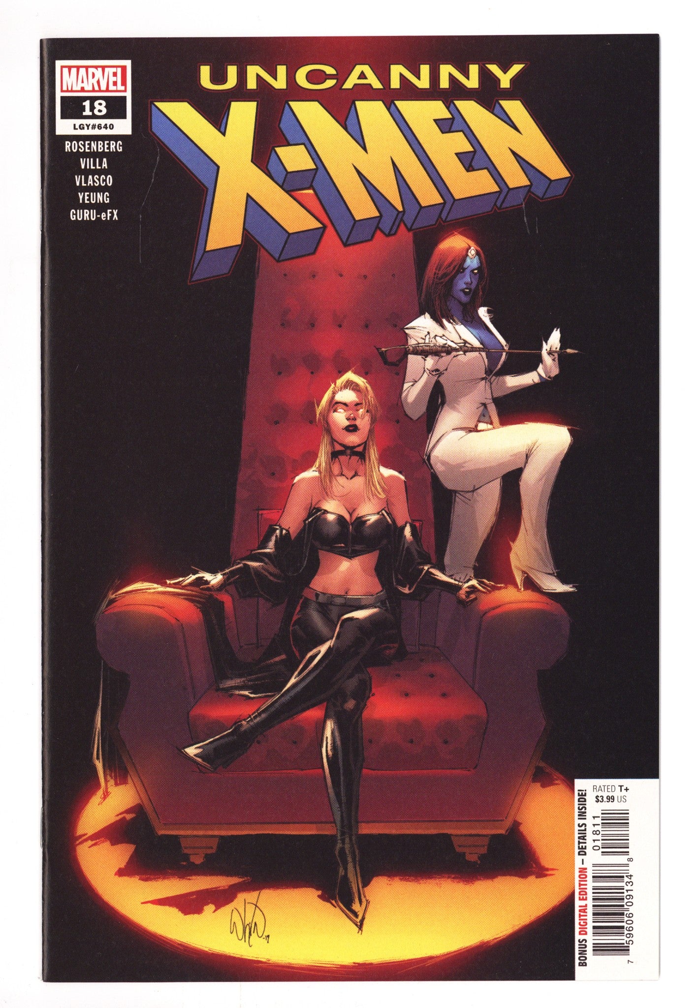 Uncanny X-Men Vol 5 18 (640) High Grade (2019) 