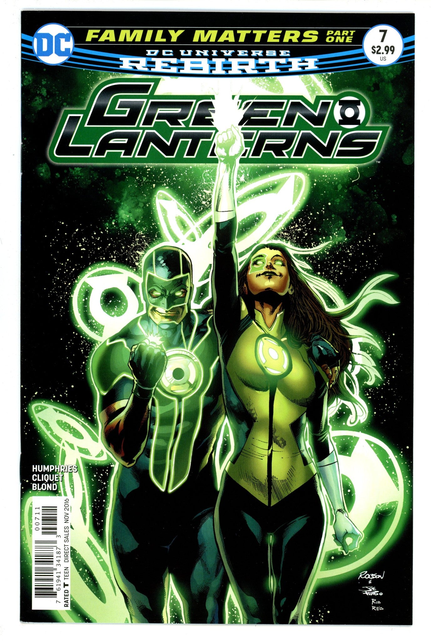 Green Lanterns 7 High Grade (2016) 